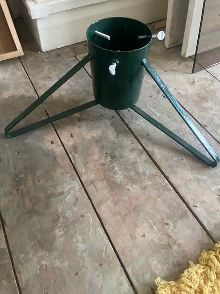 Photo of free Christmas tree stand (Clapham) #1