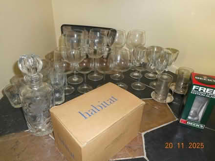 Photo of free Drinking glasses (whiteinch, G14) #1