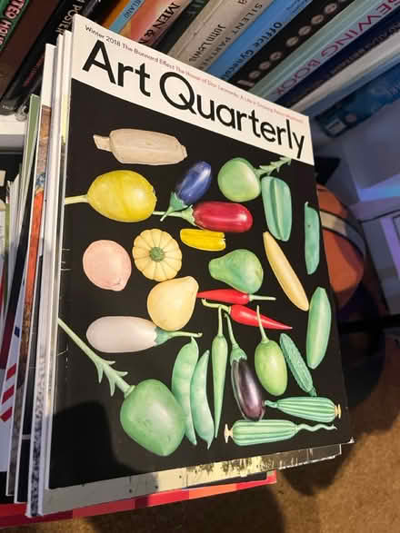 Photo of free Art quarterly magazines (CB4 Arbury) #1