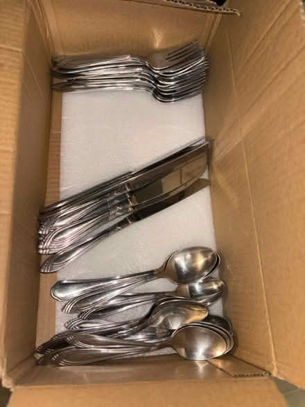 Photo of free Silverware - set of 8 (Willow Glen) #1