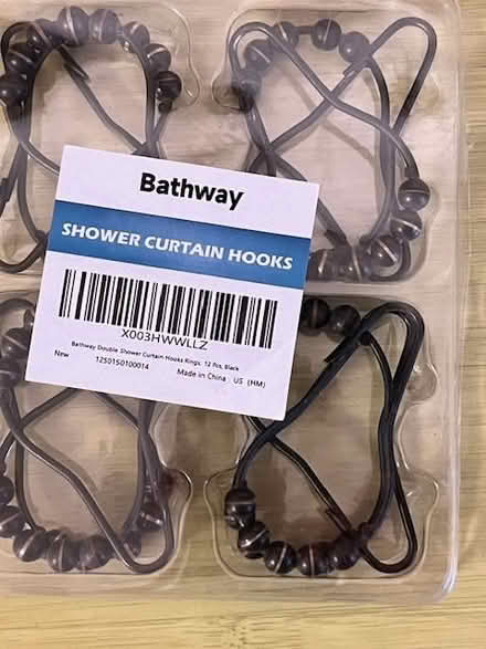 Photo of free SHower Curtain Hooks (west of Watertown Square) #1