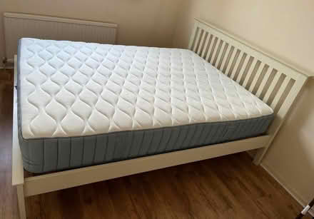 Photo of free King size Bed & Mattress (Fleetville AL4) #1