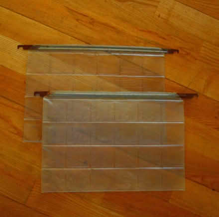 Photo of free filing cabinet dividers - coin or slide holders (Oakwood LS8) #2