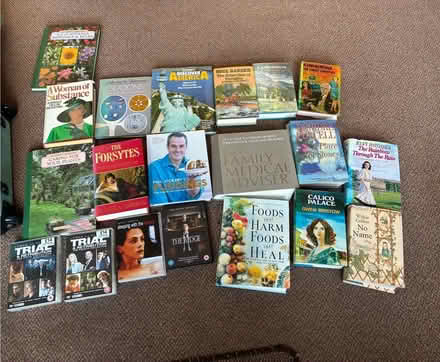 Photo of free Selection of hardback books and dvds (Frankby CH48) #3