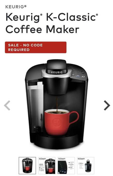 Photo of free Keurig K-Classic Coffee Maker (Southwest Center City) #1