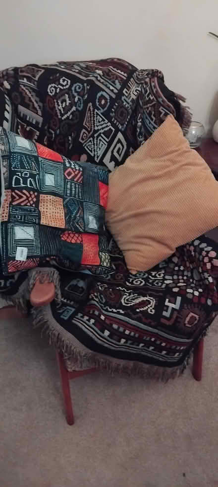 Photo of free Two wingback arm chairs (Toxteth L8) #2