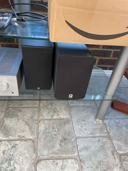 Photo of free Tv , glass Unit , Speakers job lot (BN1) #2