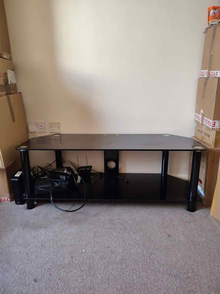 Photo of free Glass TV stand (Southfields SW18) #3