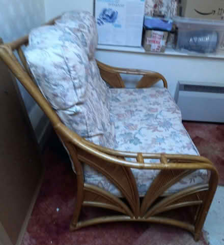 Photo of free Cane sofa (Twyford RG10) #2