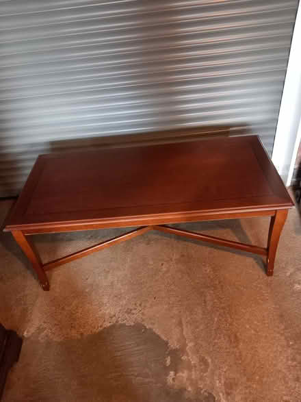 Photo of free Dark wood coffee table (Sawley NG10) #1