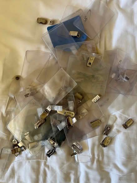 Photo of free Clip on name badges (Moseley B13) #1