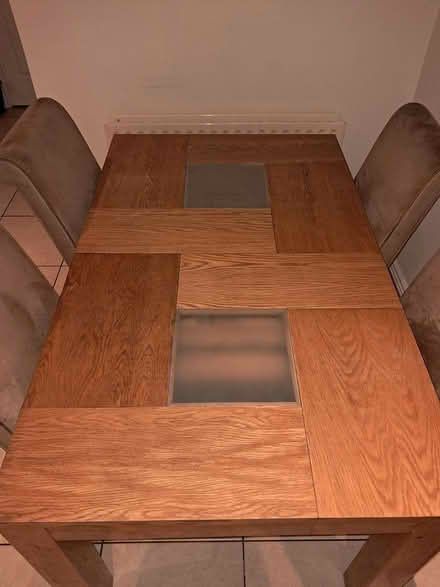 Photo of free Extendable dining table with chairs (Navan) #1