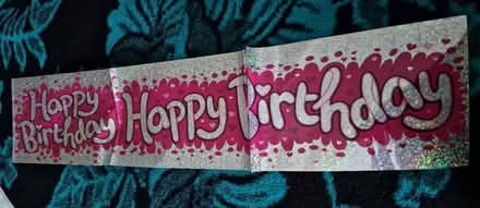 Photo of free Three Birthday Banners (CT18) #1