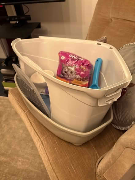 Photo of free Complete set up for a cat/kitten. (Seal TN15) #1