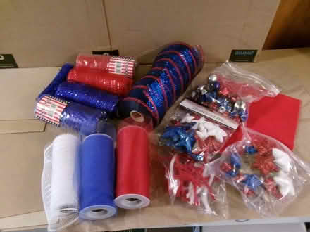 Photo of free Red, White, and Blue Craft Supplies (Northwest Frederick) #1