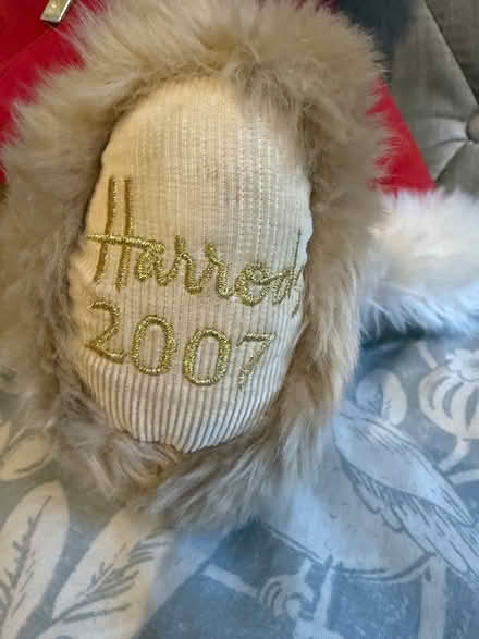Photo of free Harrods 2007 teddy bear (Carshalton) #2