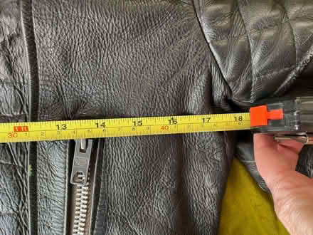 Photo of free Leather bike jacket - small size. (Moorlands LA1) #2