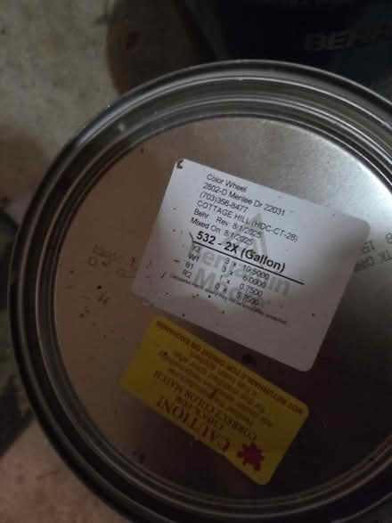 Photo of free 1 gallon unused paint (Waldorf) #1