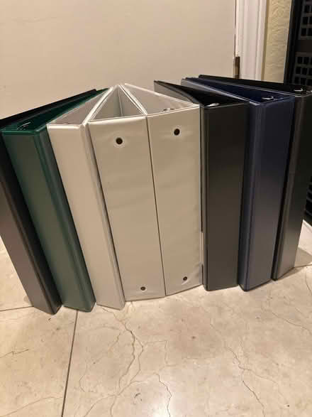 Photo of free Three-ring binders (North Los Altos) #1
