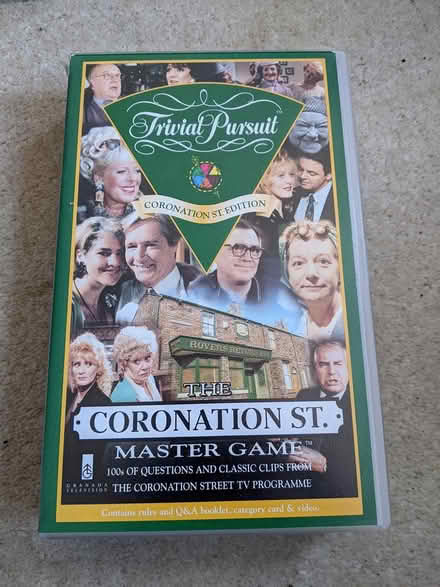 Photo of free Video - Trivial Pursuit Corrie game (Hastings TN34) #1