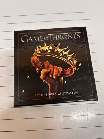 Photo of free Game of thrones coasters (east Petaluma) #1