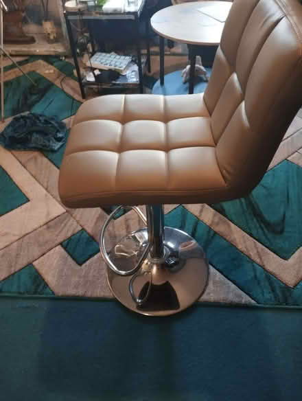 Photo of free 4 leather bar stools (Montrose DD10) #3