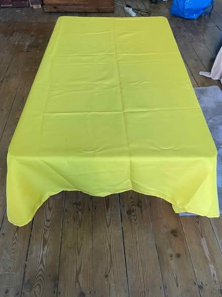 Photo of free Yellow Table Cloth (SE5) #2
