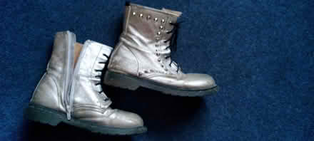 Photo of free Silver boots size 5 (Kennington OX1) #2
