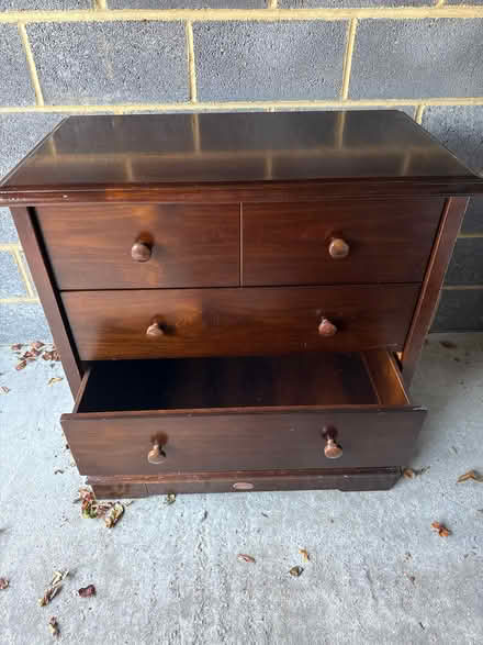 Photo of free Brown chest of drawers (Jordans HP9) #3