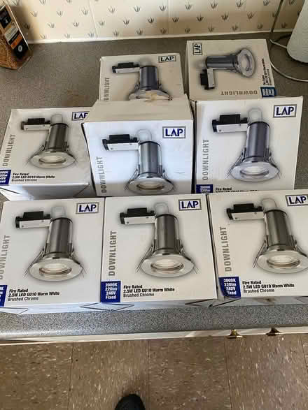 Photo of free Ceiling down lights (Stroud GL5) #1