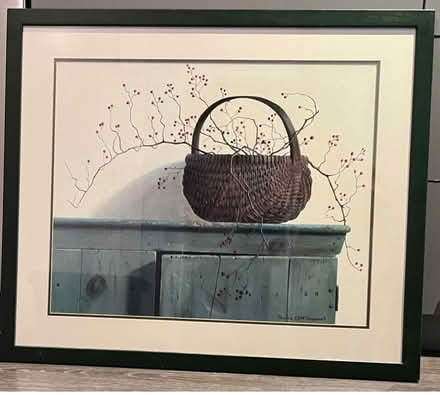 Photo of free basket w/ branches & berries (Lodi NJ) #1