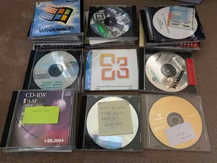 Photo of free Windows CD discs (LU7 Marley Fields) #1