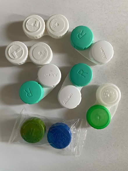 Photo of free Contact lens cases (West Plano) #1