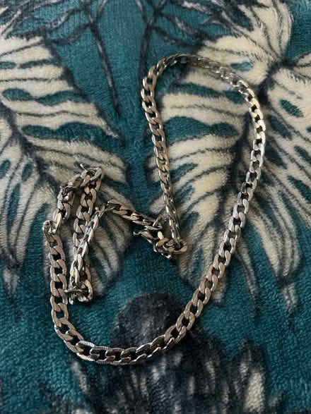 Photo of free Silver coloured chain (broken) (SW11) #1