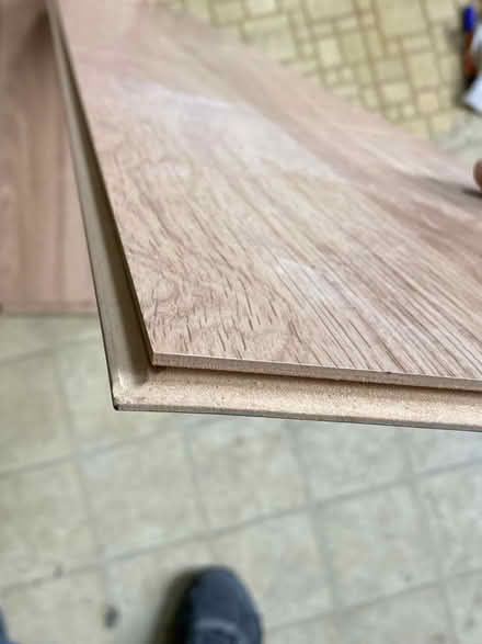 Photo of free Wood plank flooring - 36 sq ft + (Winsted) #4