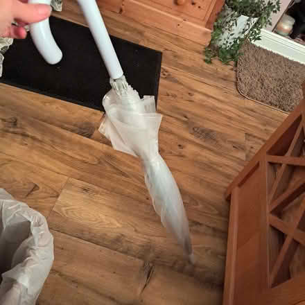 Photo of free Clear domed spring operated umbrella (Charminster BH8) #2