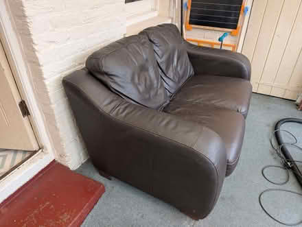 Photo of free 2 Seater Leather Sofa (CT9) #2