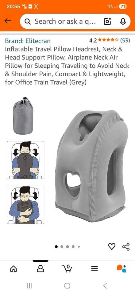 Photo of free Aeroplane head cushion (Finchley N2) #2