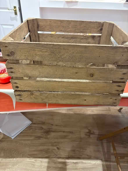Photo of free Wooden apple crate (Boxmoor, Hemel Hempstead) #2