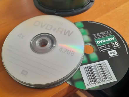 Photo of free Blank DVD RW & CD R Writable discs (Aveley RM15) #2