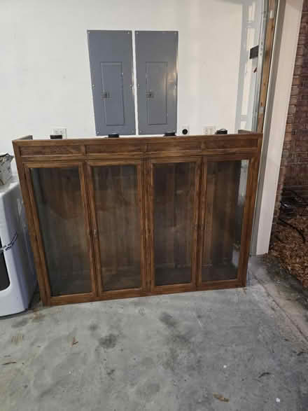 Photo of free China cabinet and server (Angier) #3