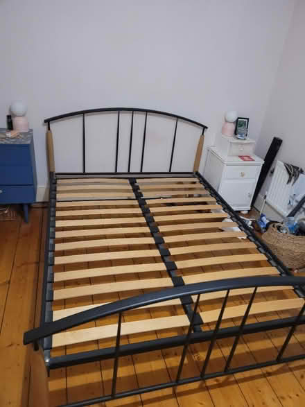 Photo of free Metal double bed frame (Witham CM8) #2