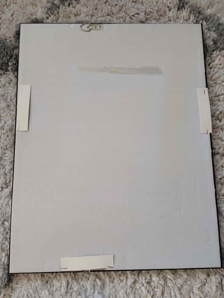 Photo of free Black-framed mirror 41 x 52 cm (Teversham CP (S Cambs) CB1) #2
