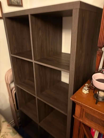 Photo of free Homebase 2x4 cube storage unit with four storage boxes (Seal TN15) #1