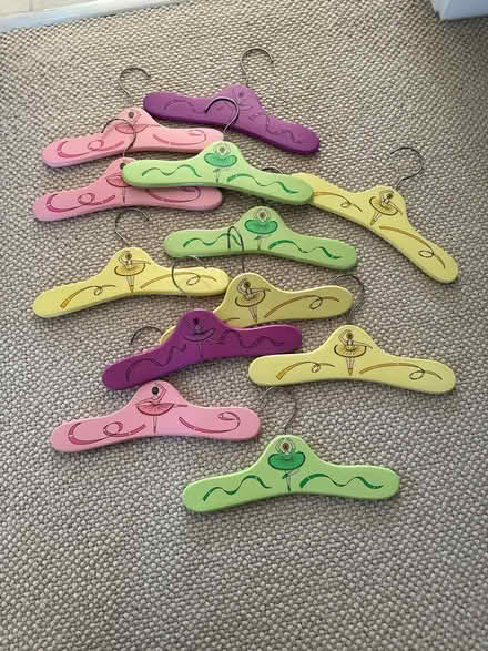 Photo of free Ballerina wooden hangers x12 (Jordans HP9) #1