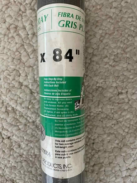 Photo of free Fiberglass Insect Screening (West Plano) #2