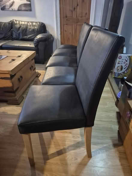 Photo of free Six dining chairs (Dawlish, EX7 9PL) #2