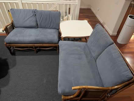 Photo of free Vintage sectional & chair (North Walnut Creek) #2