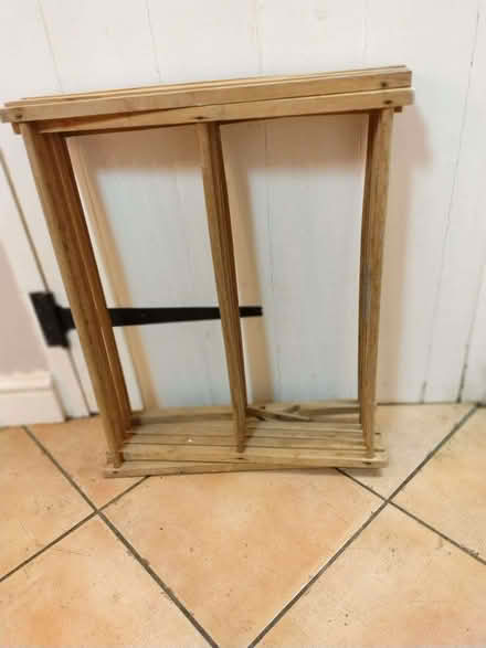 Photo of free Wooden clothes airer (Brize Norton OX18) #2