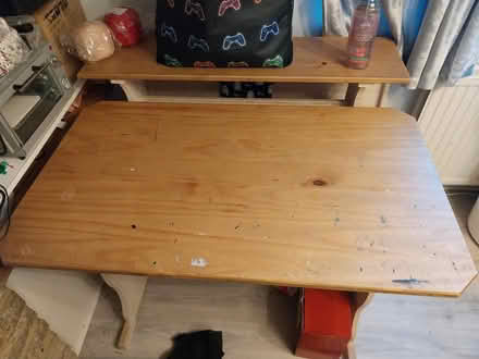 Photo of free Dining table with benches (Tudeley) #2